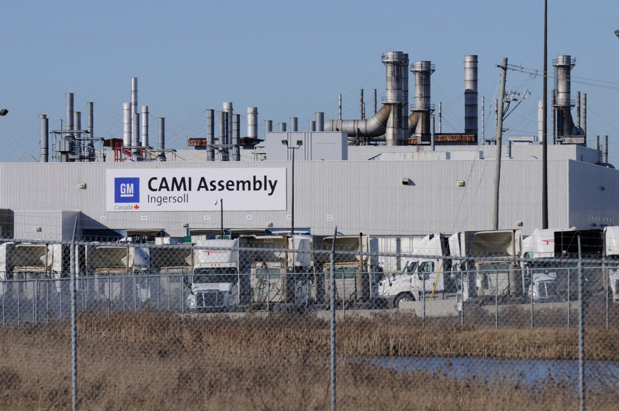 CAMI Assembly Plant in Ingersoll, Ontario